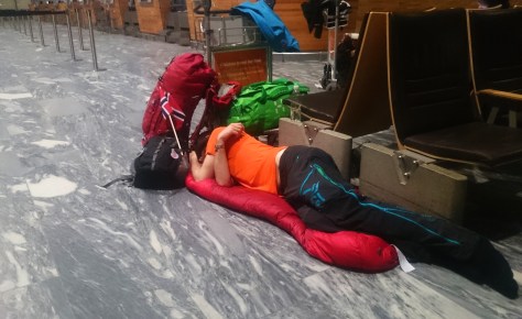 Svalbard_Departure_flight_Tom_sleep