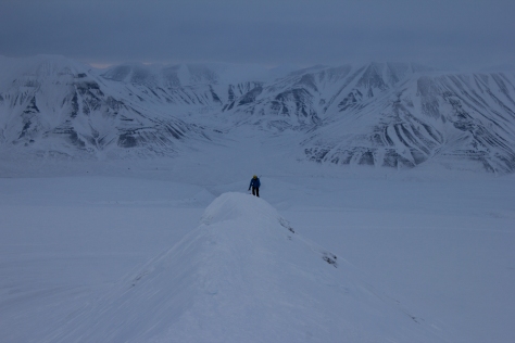 Svalbard_Trollsteinen2_Tom_ridge_ascent